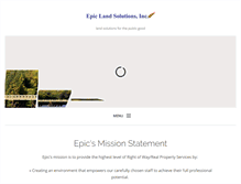 Tablet Screenshot of epicland.com